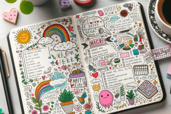 Bullet Journal para Iniciantes: Aprenda a Organizar Sua Vida de Forma Eficiente no Papel.